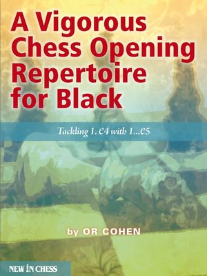 cover image of A Vigorous Chess Opening Repertoire for Black